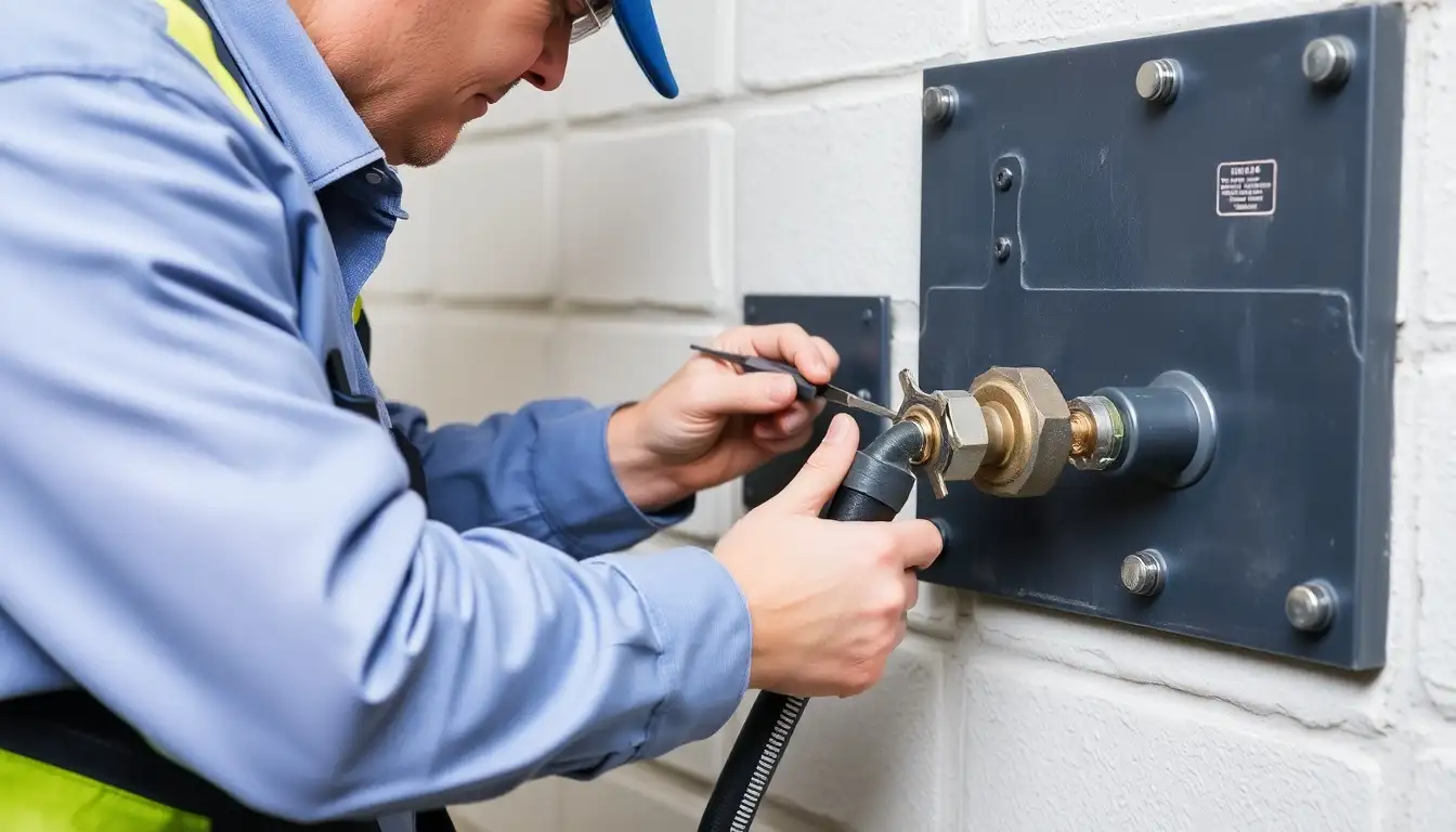 Reparo de Fugas de Gás